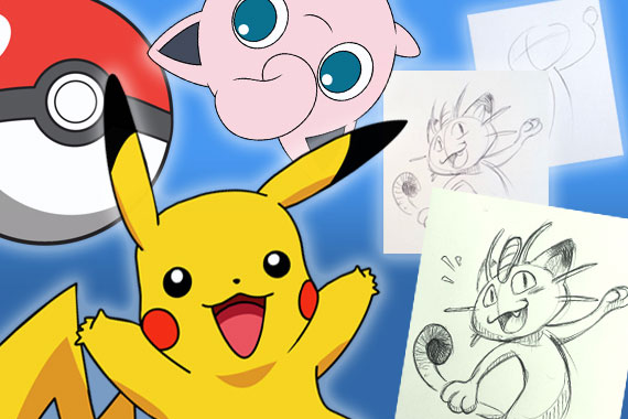 Pokemon Character Drawing